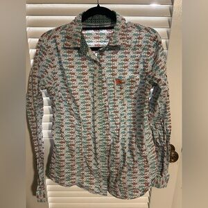 Cinch Women's Multicolor Button Down Shirt